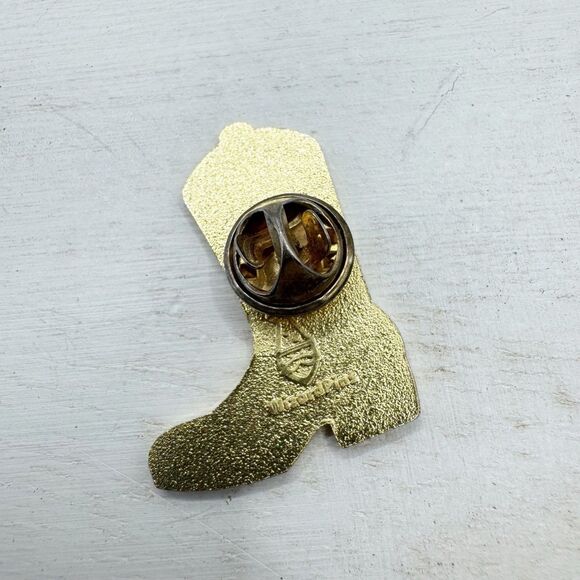 RHR Cowboy Boot Enamel Lapel Pin - Picture 2 of 4